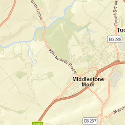 Spennymoor Street Map