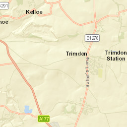 36 Front Street South, Trimdon, County Street Map