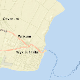 Wyk auf Föhr Street Map