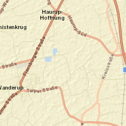Wanderup Street Map