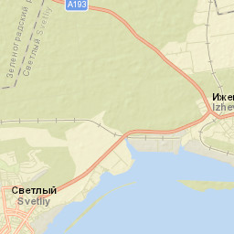 Svetlyy Street Map