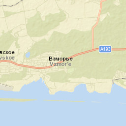 Vzmorye Street Map