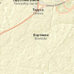 Tarusa Street Map