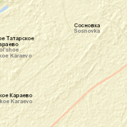 Sosnovka Street Map