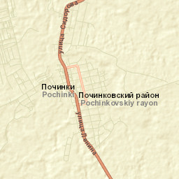 Pochinki Street Map