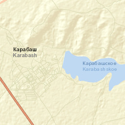 Karabash Street Map