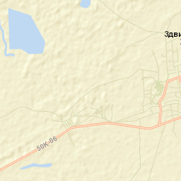 Zdvinsk Street Map