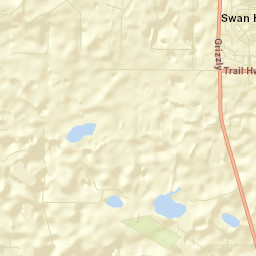 Swan Hills Street Map