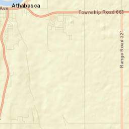 Athabasca Street Map
