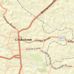 Cookstown Street Map