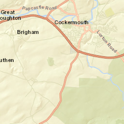 11 High Brigham, Brigham, Cockermouth Street Map