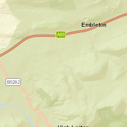 Castlegate Drive, Cockermouth, Cumbria Street Map