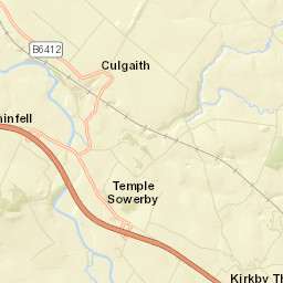 A66, Penrith, Cumbria CA10, UK Street Map
