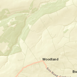 B6282, Bishop Auckland, County Durham Street Map