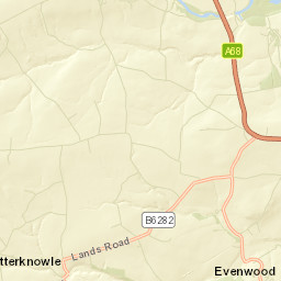 4 Marne Terrace, Butterknowle, Bishop Auckland Street Map