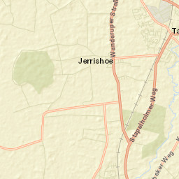 Jerrishoe Street Map