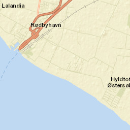 Rødbyhavn Street Map