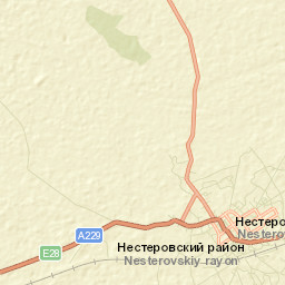Nesterov Street Map