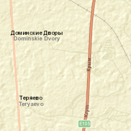 Zaokskiy Rayon Street Map