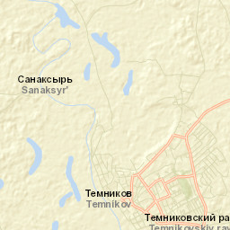 Temnikov Street Map