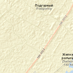 Yutazinskiy Rayon Street Map