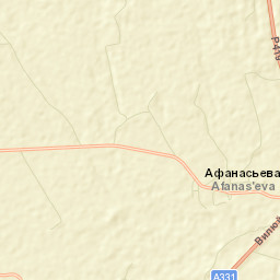 Afanas’yeva Street Map