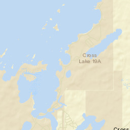 Cross Lake 19A Street Map