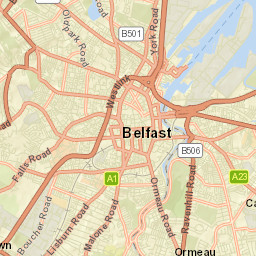 City of Belfast Street Map