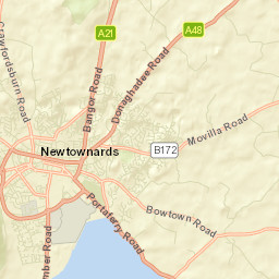 Newtownards Street Map