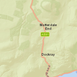 Park Brow, Lake District National Park, Penrith Street Map