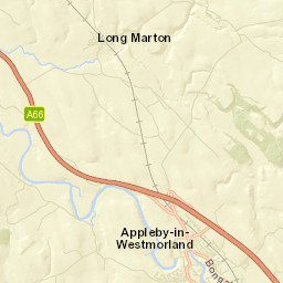 Colby, o/s Barrowmoor (Unmarked), Appleby-in-Westmorland Street Map