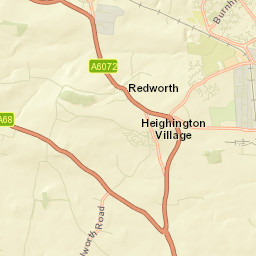 Coatsay Moor Lane, Darlington DL2, UK Street Map