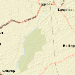 Langstedt Street Map