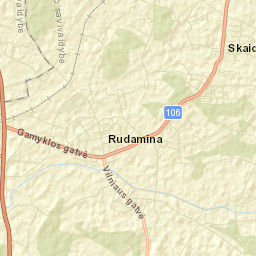 Skaidiškės Street Map