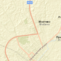 Yel’nya Street Map