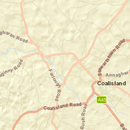 Coalisland Street Map