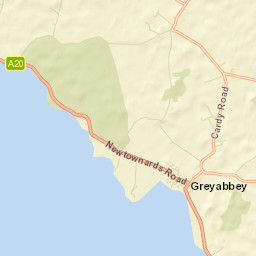 Greyabbey Street Map