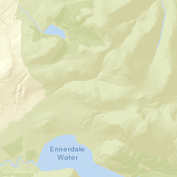 Ennerdale, by Forest Enterprise car park (Unmarked), Lake Dis Street Map