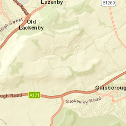 Guisborough Street Map