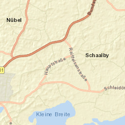 Schaalby Street Map