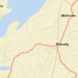 Rieseby Street Map