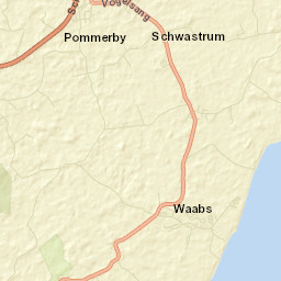 Waabs Street Map
