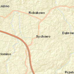 Luzino Street Map