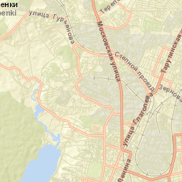 Kaluga Street Map