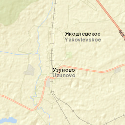Uzunovo Street Map