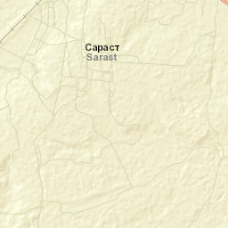 Atyashevo Street Map