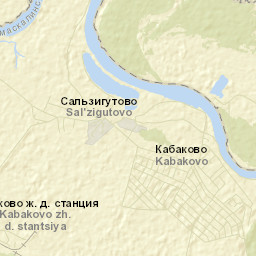 Kabakovo Street Map