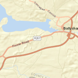 Ballyshannon Street Map