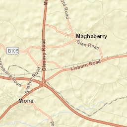 Moira Street Map