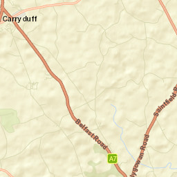 Carryduff Street Map